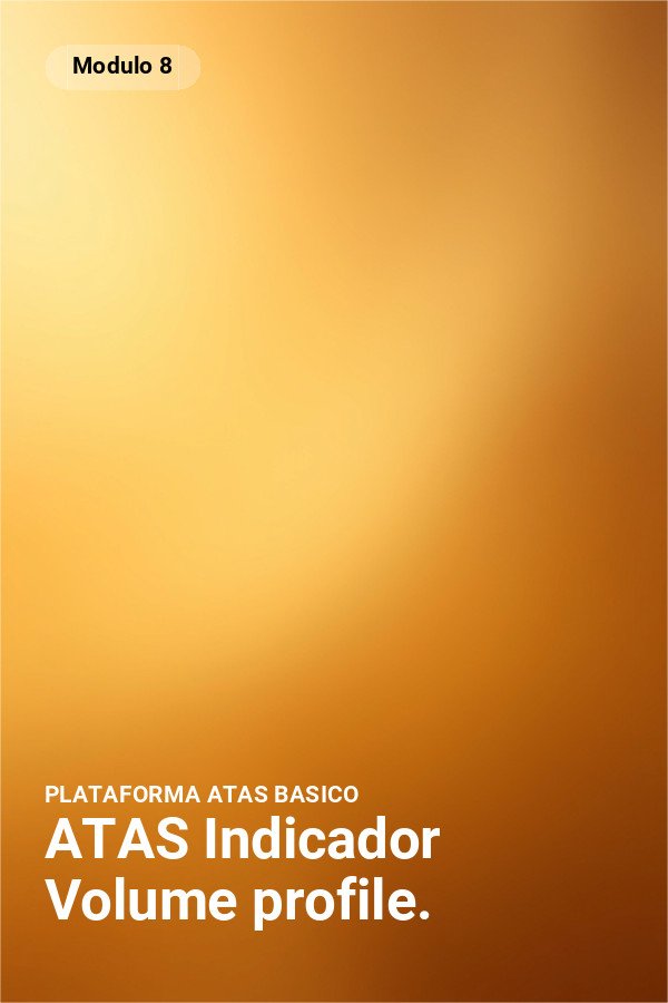 ATAS Indicador Volume profile.